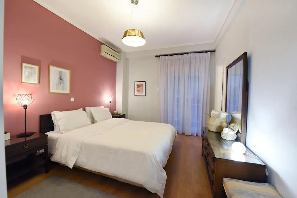 테살로니키 The Muse, Colorful Cozy Flat On Mitropoleos Downtown 아파트